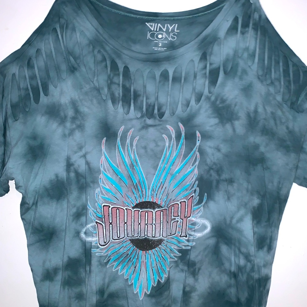 Torrid Distressed Journey T-shirt
